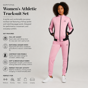 womens athletic tracksuit